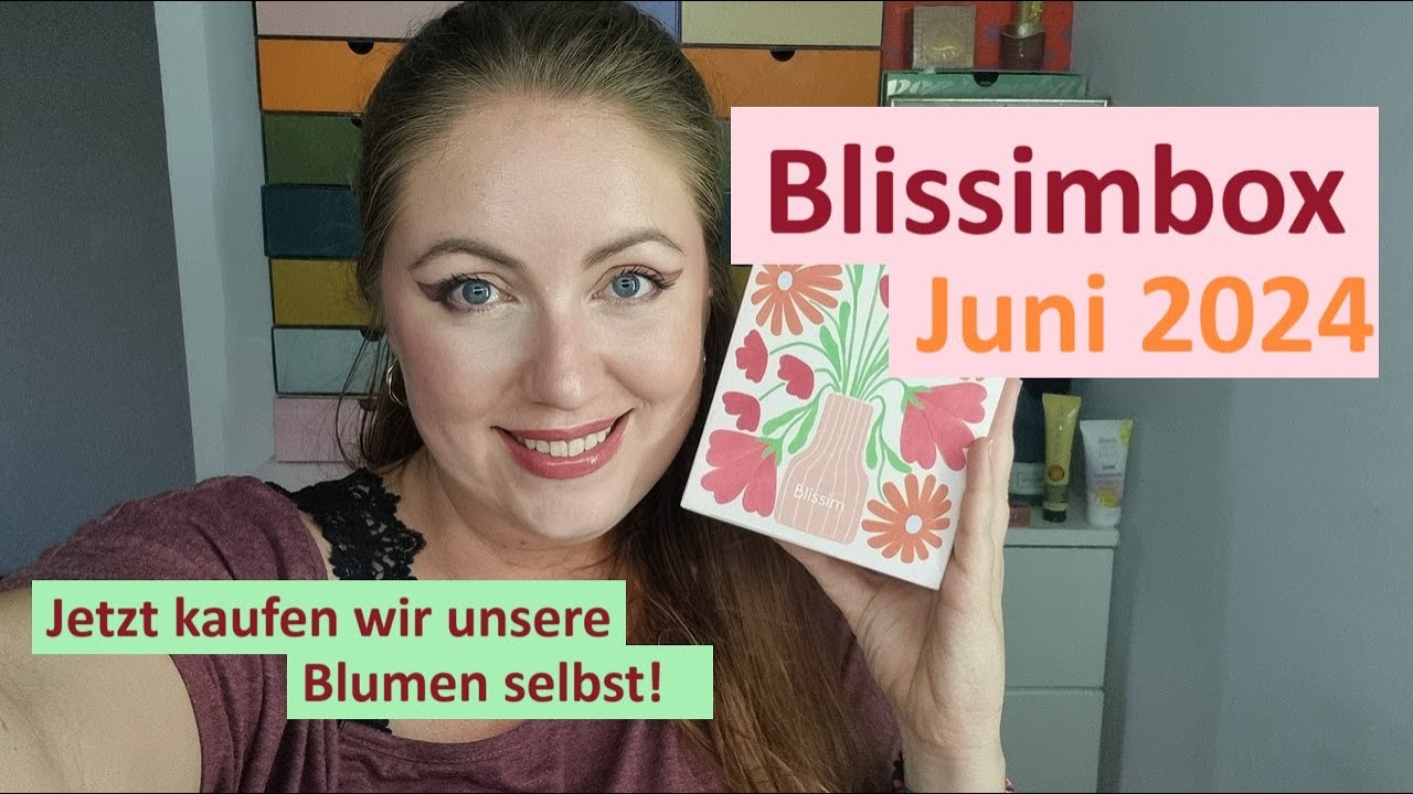 DAS GAB'S NOCH NIE! 🤯😍 Blissim Unboxing 💐 Juni 2024