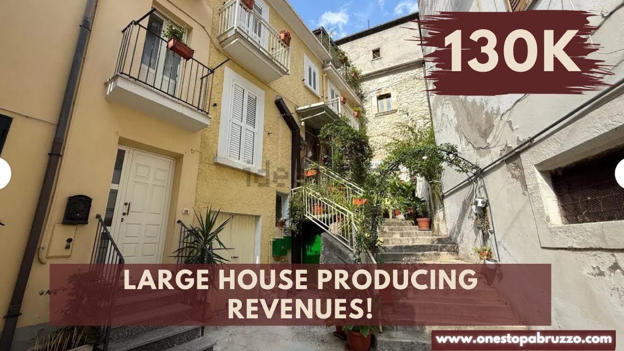 Living Under the Maiella: Great Independent B&B House in Pasta Capital Fara San Martino