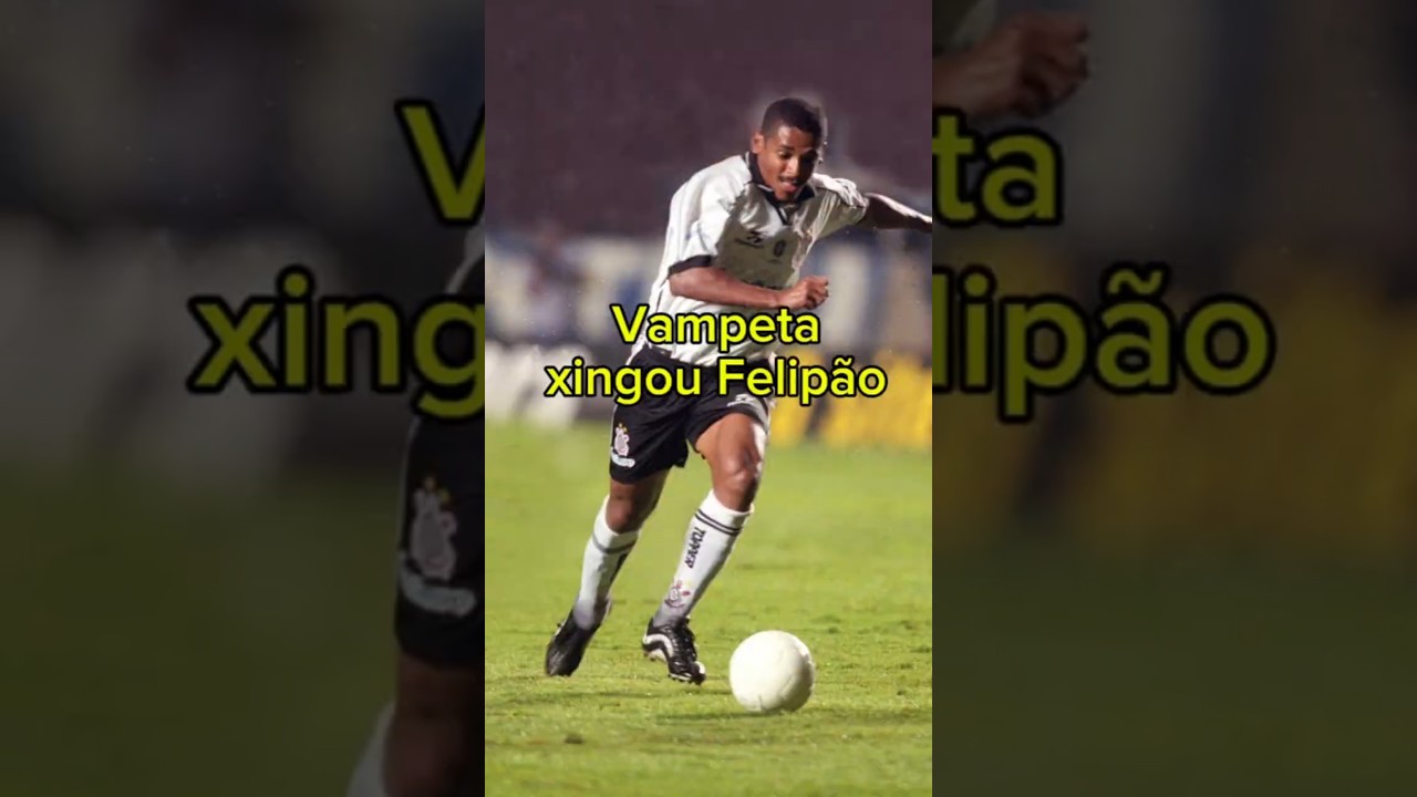 😂 O dia em que Vampeta xingou Felipão