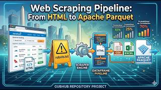 Web Scraping Pipeline: From HTML to Apache Parquet