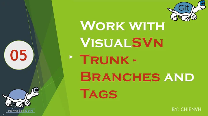 #05 Work with VisualSVN Trunk, Branches and Tags | VisualSVN Tutorial