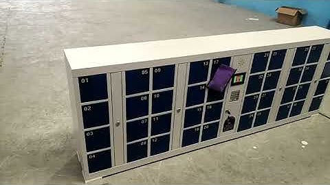 Mobile Phone Charging Locker Cabinet with Fingerprint System