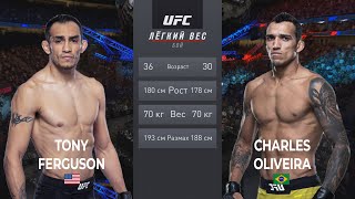 Тони Фергюсон vs Чарльз Оливейра Бой в UFC / UFC 256
