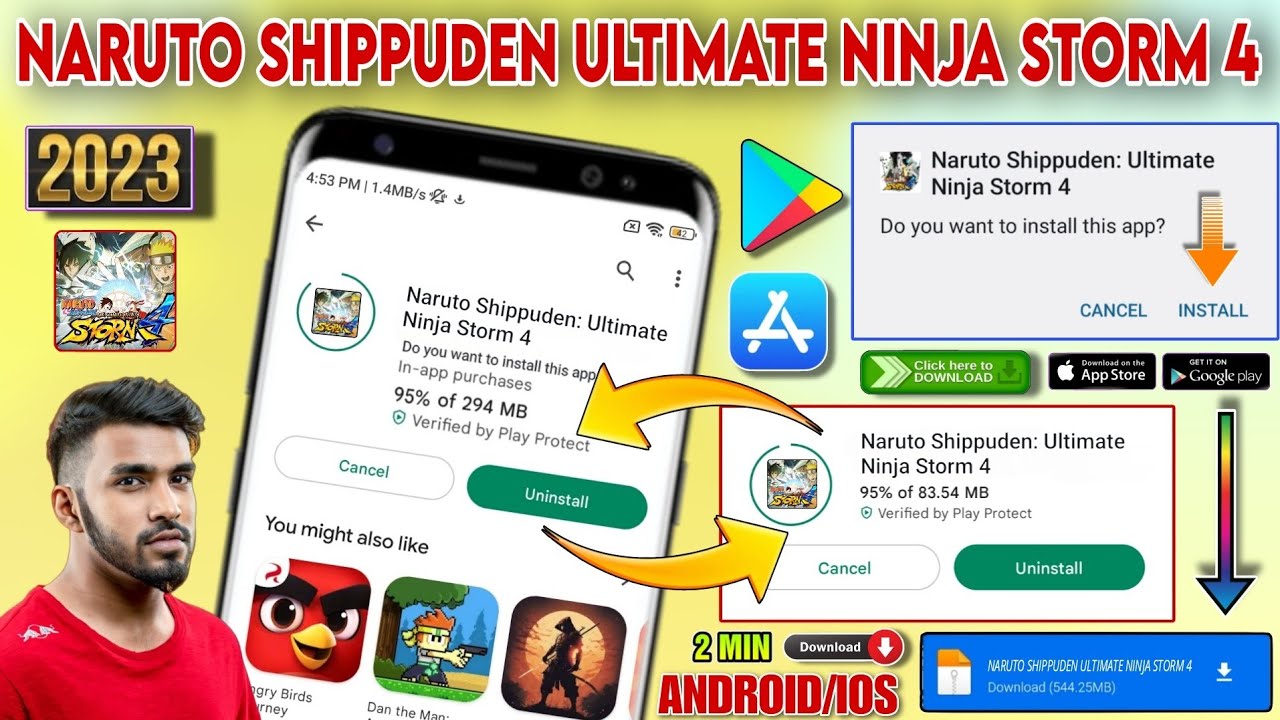 Download do APK de NEW Naruto Shippuden:Ultimate Ninja Storm 4