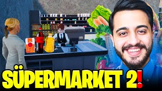 Supermarketi̇ Büyütüp 2 Yeni̇ Eleman Aldik! Oyun Aşiri Sardi! İnternet Cafe Supermarket Simülatör #2