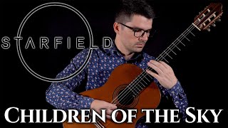 Children of the Sky (a Starfield song) by Imagine Dragons | Classical Guitar Cover