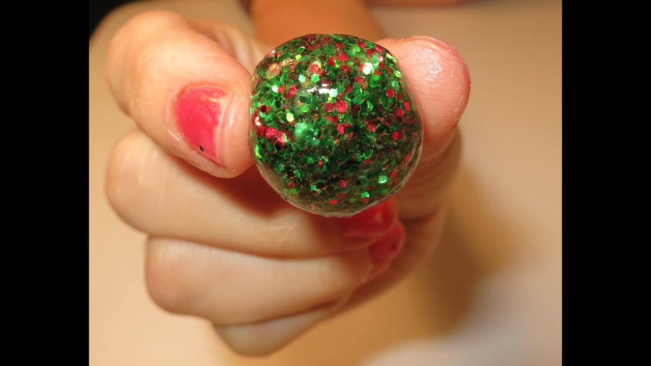 How To Make Glitter Bouncy Balls (Easy!) YouTube