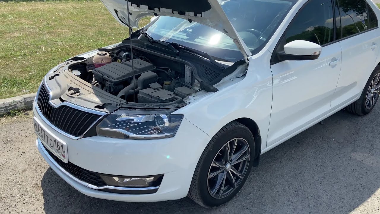 Skoda rapid - заводские Led линзы - какая маркировка на фаре .