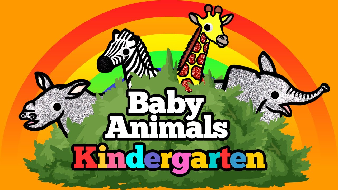 Baby Safari Animals Find Mommy Animals! | Drawing and Coloring with Glitter  & Googly Eyes - YouTube