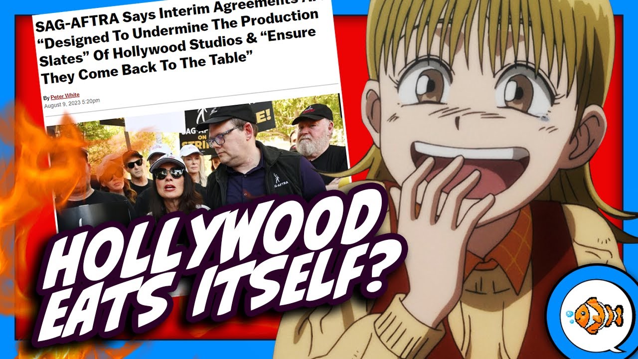 Hollywood is EATING Itself?! Writers FURIOUS Over Interim Agreements!