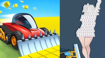 Cube Slicer: ASMR Cutting Game - Android gameplay