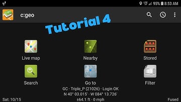 Geocaching: C:Geo Tutorial [4]