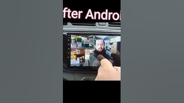 Car Android player & Reverse camera Installed in Maruti Suzuki Alto K10