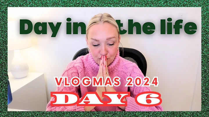 DAY IN MY LIFE | WORKING FROM HOME | GETTING THINGS DONE | VLOGMAS DAY 6