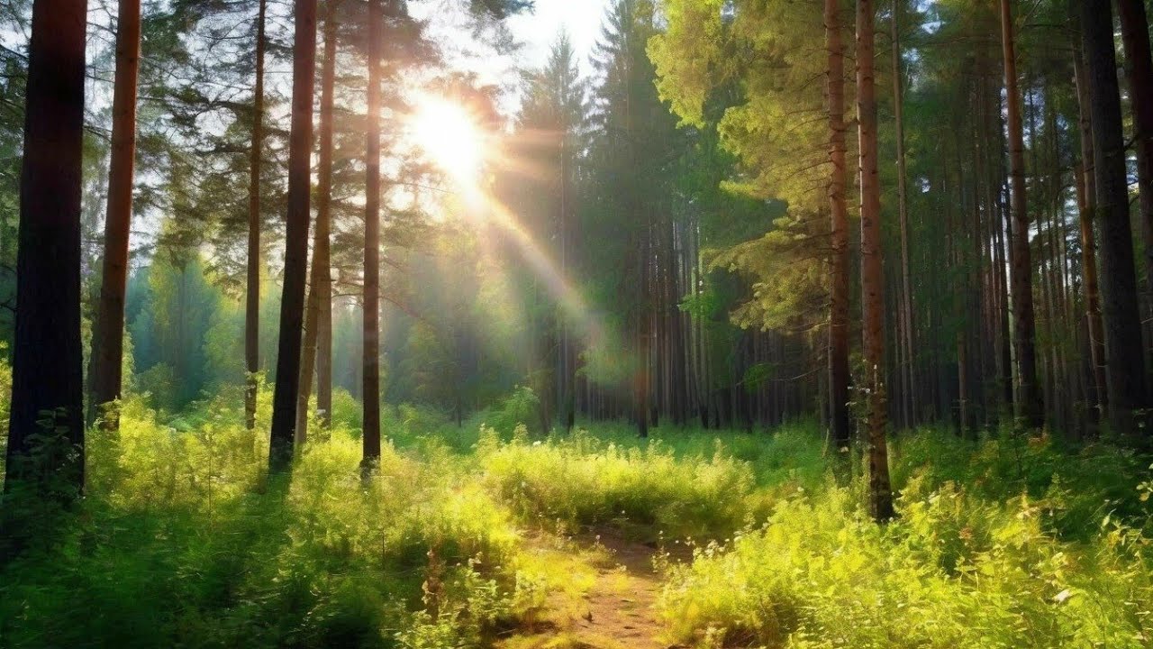 красивая и спокойная музыка для сна и медитации | пение птиц в лесу ?? ...