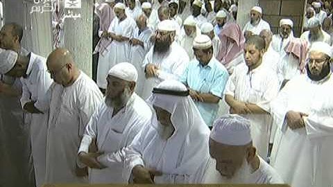 صلاة العشاء الجمعة 9-10-1434 الشيخ خالد الغامدي (أواخر سورة مريم)