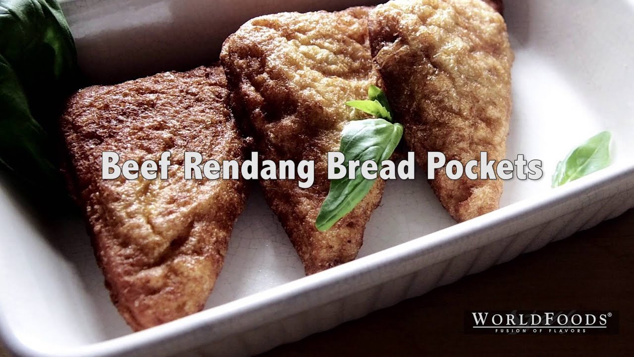 Beef Rendang Bread Pockets - YouTube