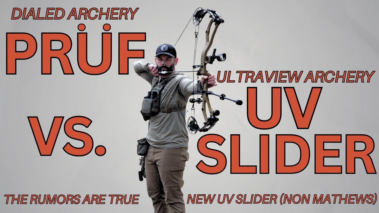 Dialed PRUF vs. Ultraview Archery UV Slider - YouTube