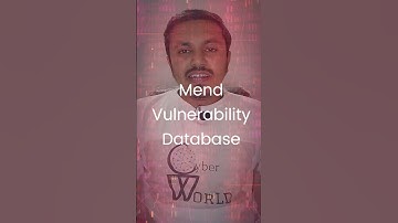 vulnerability database || national vulnerability database || #shorts  || Cyber World Hindi