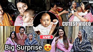 Big Surprise ?puri family ek sath jhalak k set pr♥️Dipika ki duniya | Saba ka Jahan