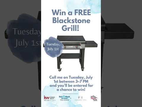 call me at 337-912-4182 for a chance to win a new grill!!