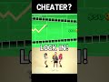 67 Clicks Challenge VS Golden in Geometry Dash! #shorts