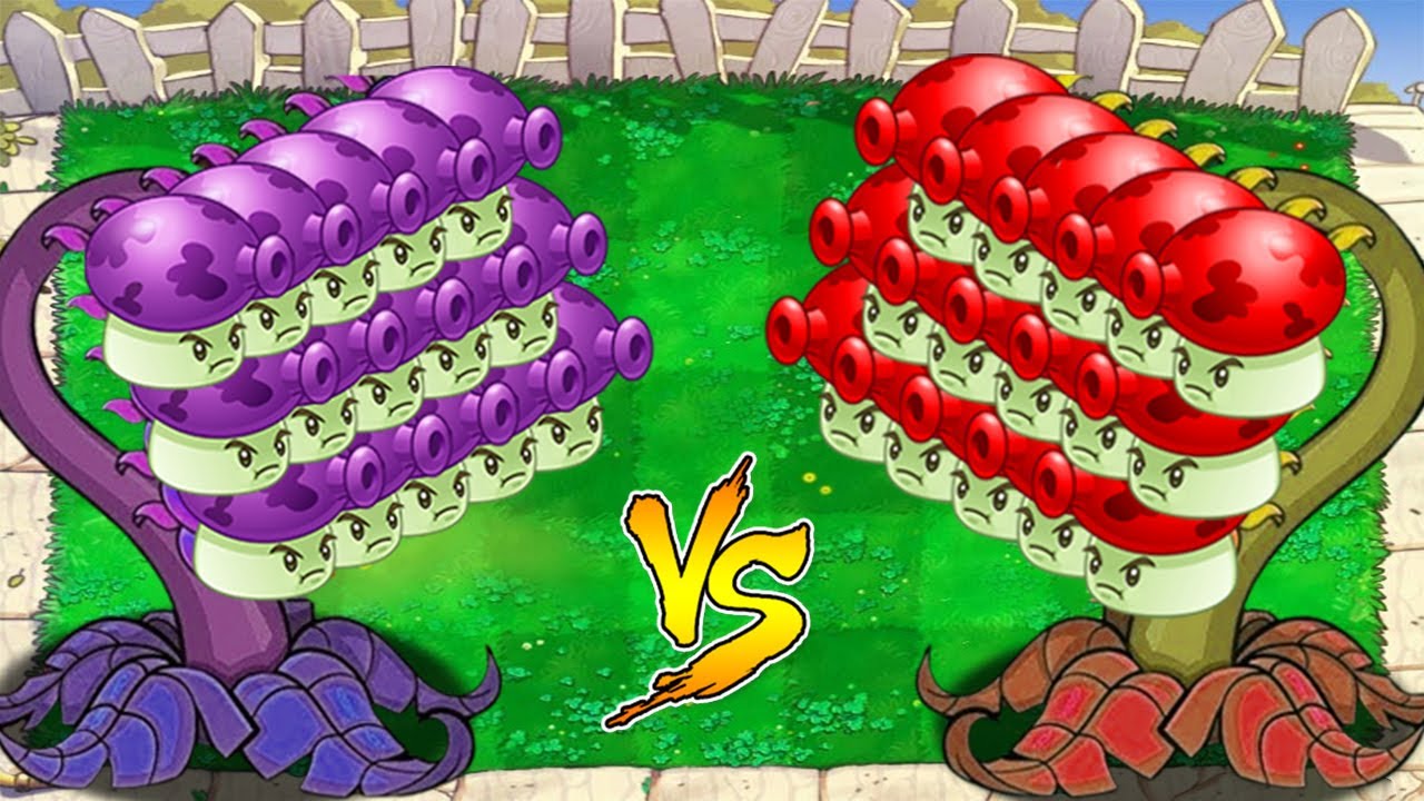 Fume Shroom Vs Fume Fire Vs All Zombies Vs Dr Zomboss Plants Vs Zombies ...