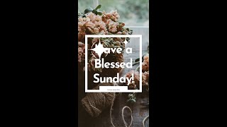 Happy Sunday Wishes I Have a Blessed Sunday #sundaywishes #sundaymotivation #sundayworship Happy Sunday Wishes I Have a Blessed Sunday #sundaywishes #sundaymotivation #sundayworship