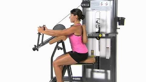Bilateral Tricep Extension - Cybex VR3 Arm Extension