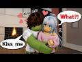 💕 I became a Zombie's girlfriend full | Story Roblox