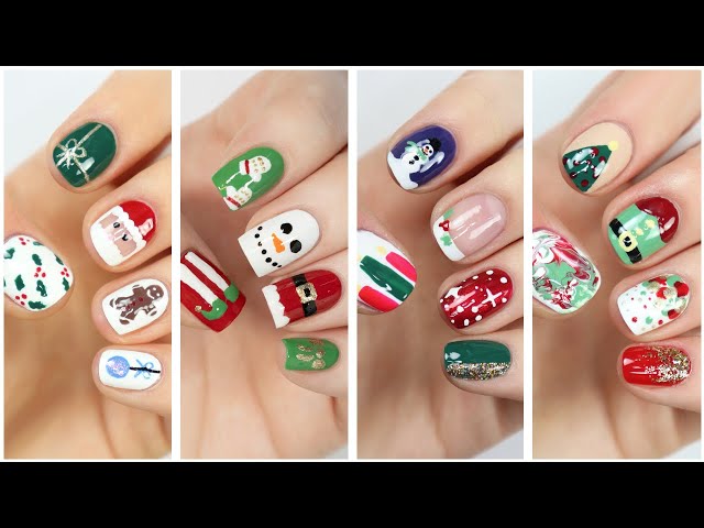 Festive nail art designs to show your nail tech for your Christmas manicure