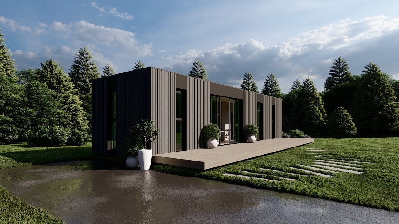 Модульные дома в Лабинска экстерьер Модульные дома в Лабинска экстерьер