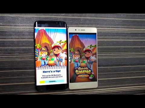 Samsung Galaxy S8 vs Huawei P9 Lite Speed Test!