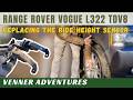 Changing the RIDE HEIGHT SENSOR on our RANGE ROVER VOGUE L322 #drivewaymechanic 