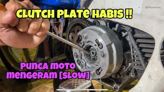 #232 Vlog Tukar Clutch Plate Baru Honda C70 | Moto Jadi Lemau😢