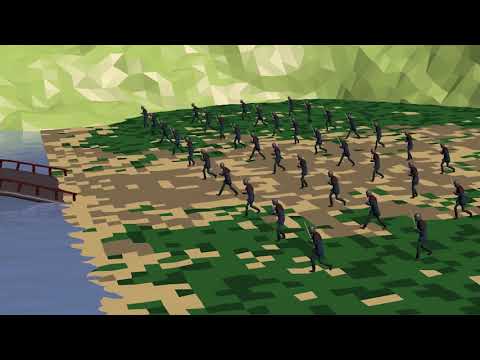 Attack on Python . CG Animation