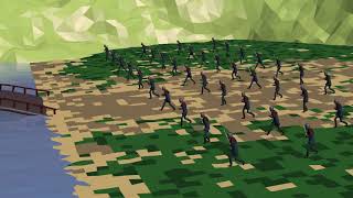 Attack on Python . CG Animation
