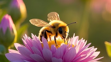 Little Little Bee | AI Short Movie | AI Music Video