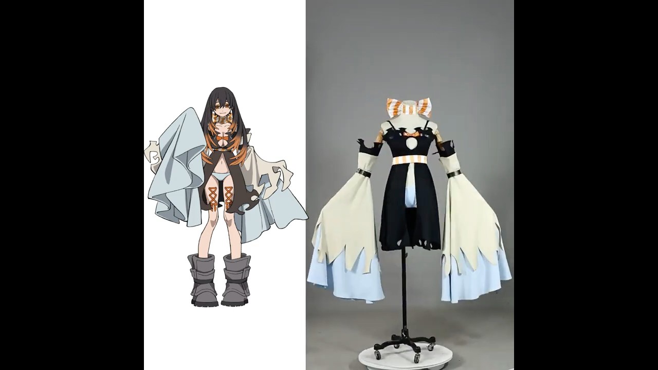 Gachiakuta Amo Cosplay - Easy Dressing Tutorial #anime #game #fpy #gachiakuta #amo #costume #cosplay