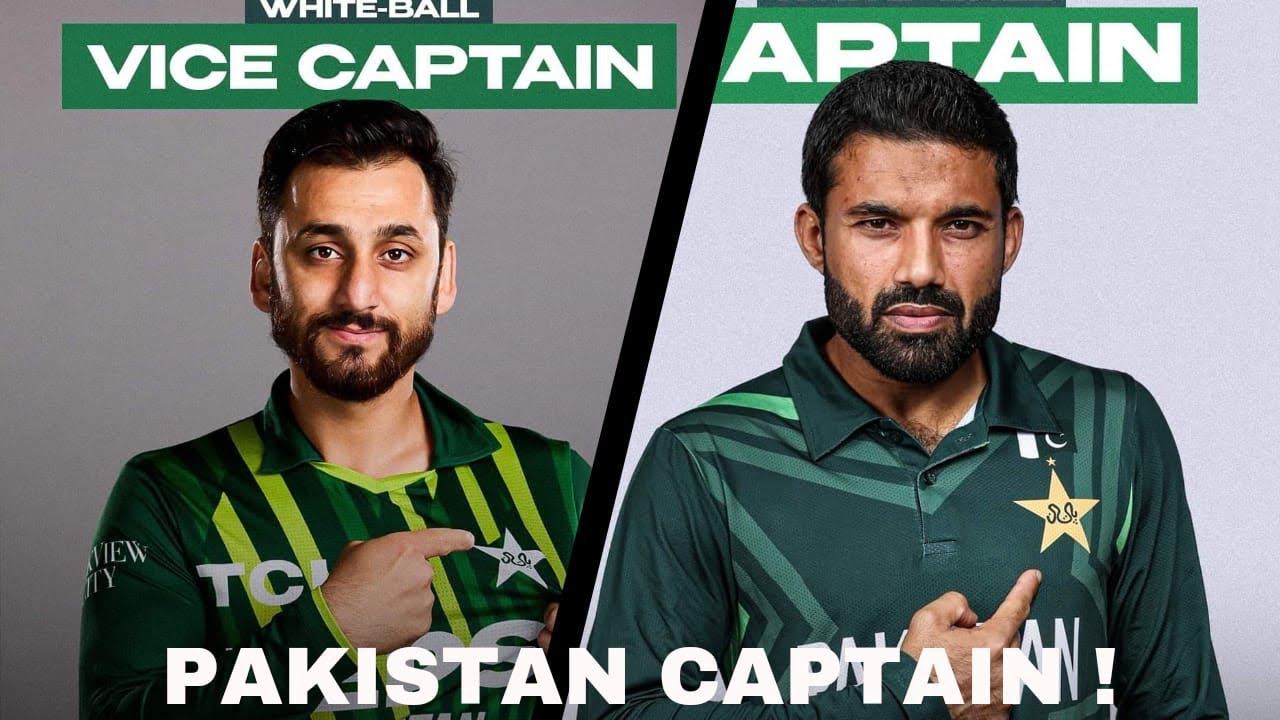 🔴M. Rizwan New Pakistan 🇵🇰White Ball Captain 😱| Pakistan Squad Vs ...