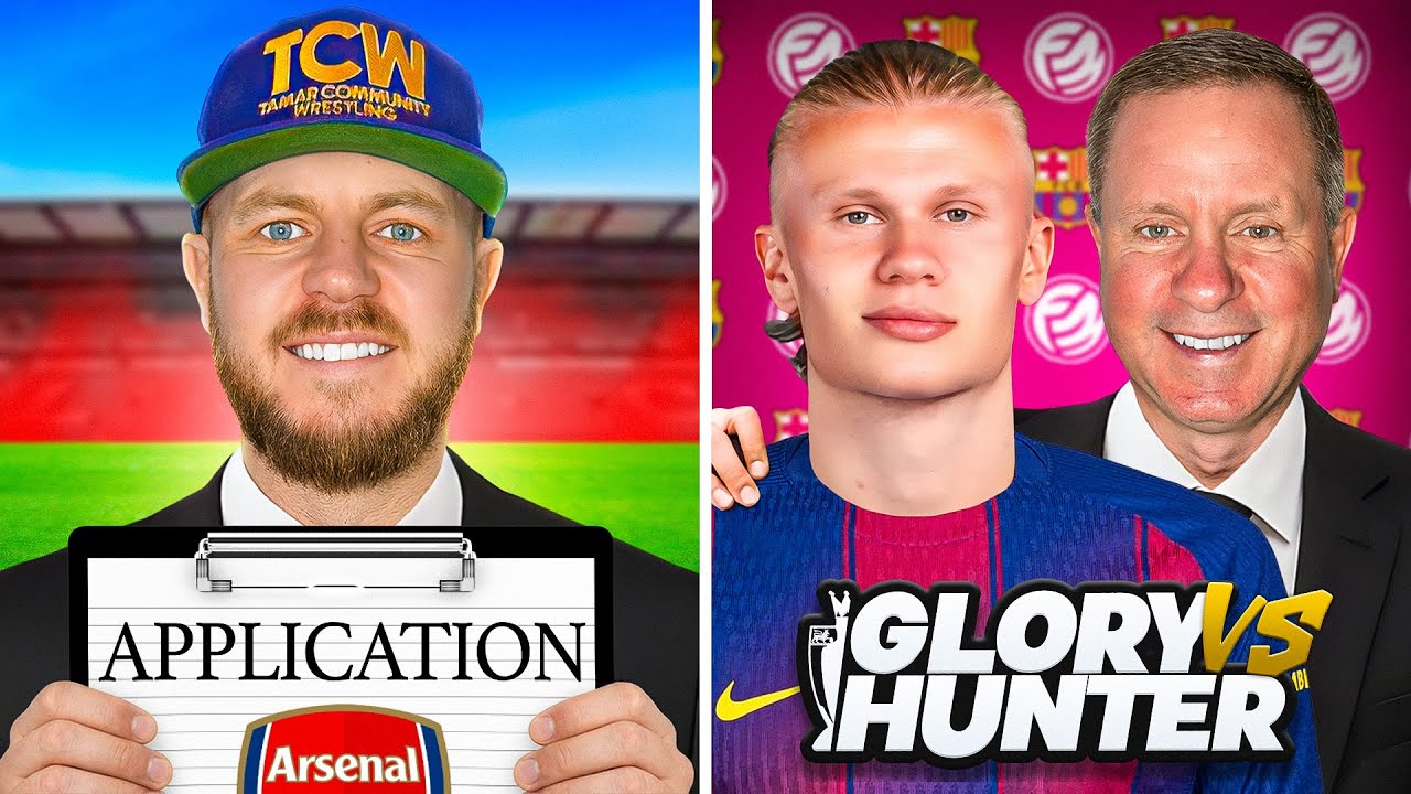 Dad Signs Haaland & I Apply For Arsenal in Glory Hunter