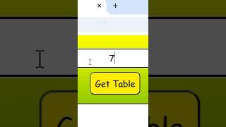 Table generator code is available in github @coding-with-aariz #easycode #viralshorts
