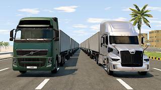 Which is Superior? Unconventional Testing of American and European Semi Trucks