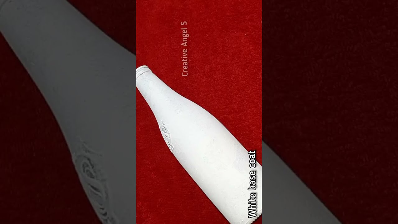 Easy Black & white bottle art/Doodle on bottle😱 