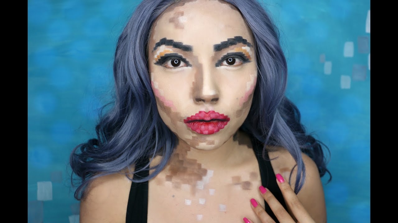 Pixel Face Makeup Tutorial YouTube