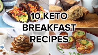 10 Keto Breakfast Recipes that AREN