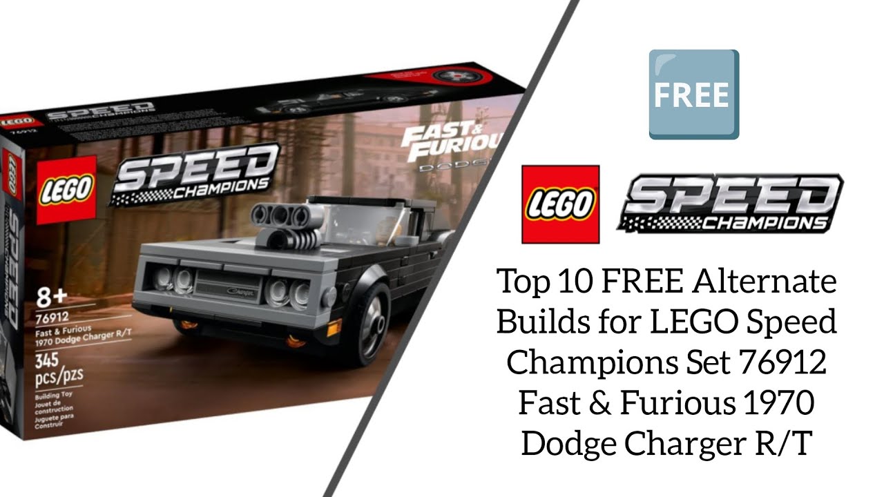 LEGO Speed Champions Fast & Furious 1970 Dodge Charger R/T - 76912