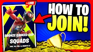 How To JOIN Tournaments in Fortnite (2024) How To Join \& Enter Cash Cups In Fortnite (PS5, Xbox, PC)