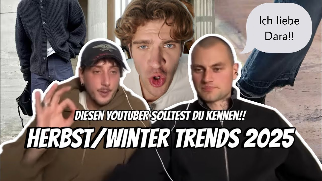 DAS WERDEN DIE TRENDS IM HERBST 2025 I ft. @ROBERTFRIEDRICHSREACT