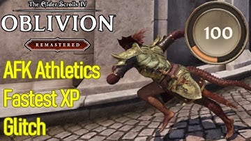 AFK Athletics Exploit, Level 100 Athletics XP Glitch Overnight, Fastest Method, Oblivion Remastered